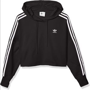 Adidas crop hoodie👽
